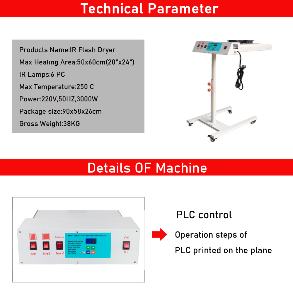 Séchoir rotatif à 360 degrés d - Flash Dryer Screen Print avis et prix